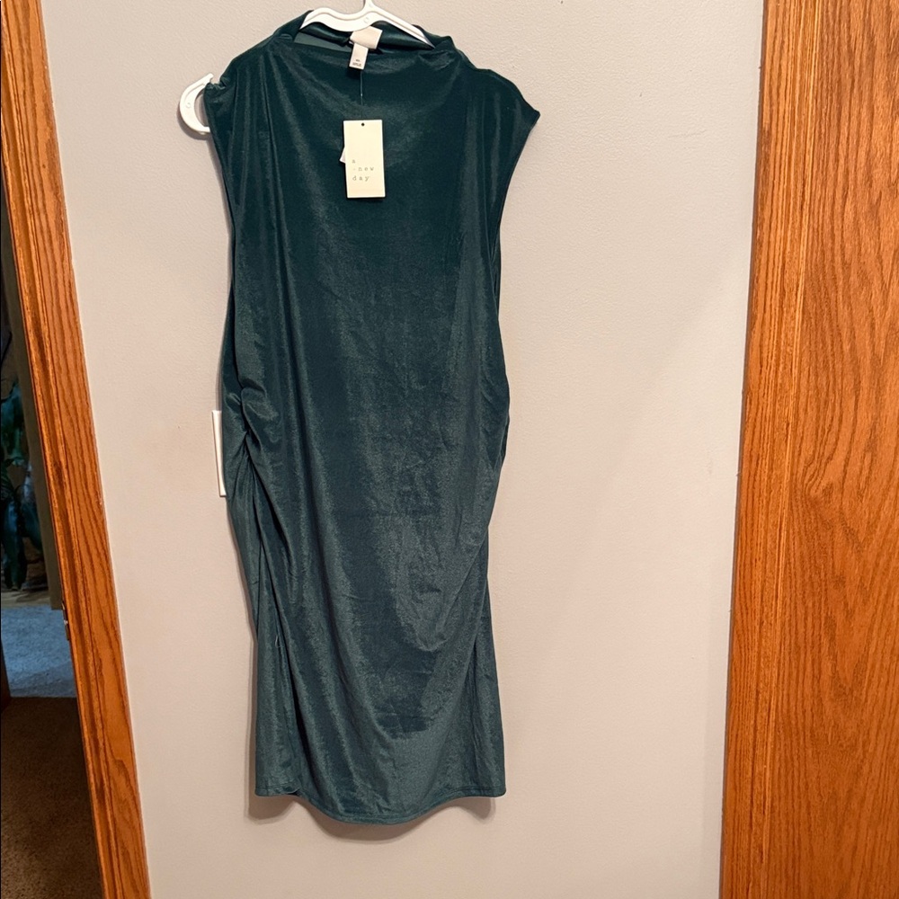 A New Day Green Midi Dress